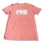 Men's PK Logo Tee - Red Heather With White - Size: M