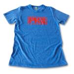 Men's PK Logo Tee - Vintage Blue With Red - Size: M