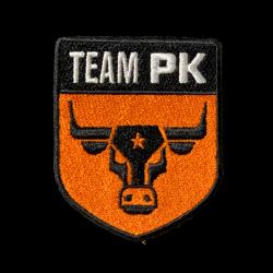 Team PK Woven Patch - Iron On