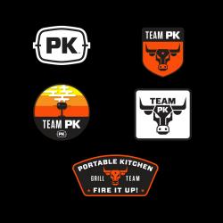 Team PK Sticker 6-Pack