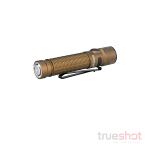 Olight Warrior Mini 3 Light 1,750 Lumens Black Tan Portable Tactical Flashlight