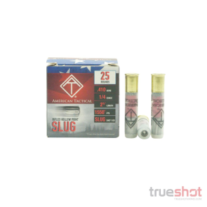 ATI .410 Gauge Rifled Slug 2-1/2 in 1/4 oz 1550 FPS (25 Rounds)