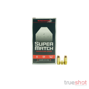 Winchester Winchester - Super Match - 45 ACP - 230 Grain - Round Nose - 500 - $290.30 at True Shot Ammo