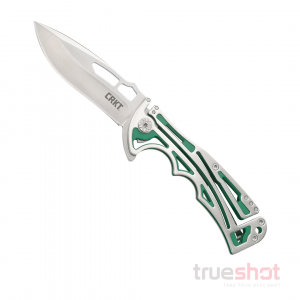CRKT - Nirk Tighe 2 - Green/Gray - Stainless Steel - Stainless Steel - 3.17"