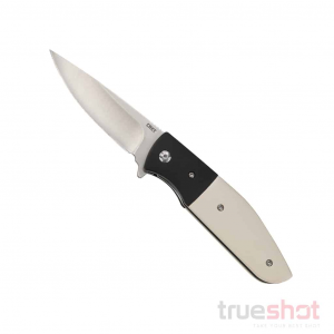 CRKT - Curfew - White - Polymer/Aluminum - 8Cr13Mov - 3.125"