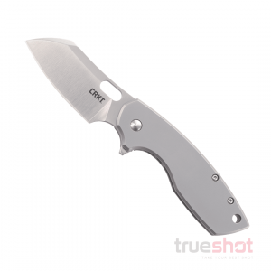 CRKT Pilar Large - Silver - Stainless Steel - 8Cr13MoV - 2.625"