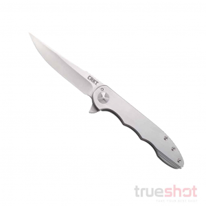 CRKT - Up & At 'Em - Gray - Stainless Steel - 8Cr13MoV - 3.62"