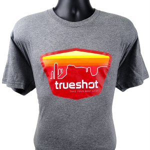 True Shot - Sunset - T-shirt Light Gray