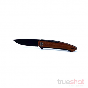WE Knife Co. - Smooth Sentinel - Black, Wood - CPM 20CV - 2.97"