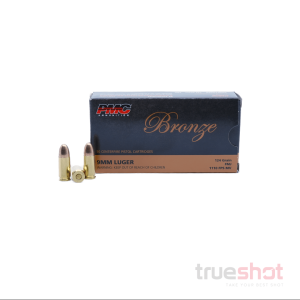 PMC - Bronze - 9mm - 124 Grain - FMJ - Free Shipping