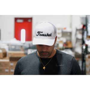 True Shot - Range Hat - Fitted Snapback Hat White
