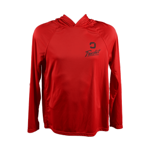Trueshot - Cooling Performance Long-Sleeve - Hooded T - Red