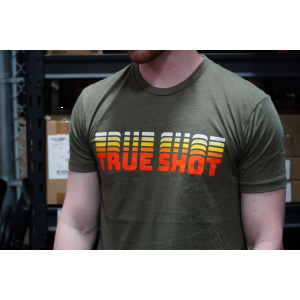 True Shot - Retro - T-Shirt OD Green