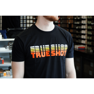True Shot - Retro - T-Shirt Black
