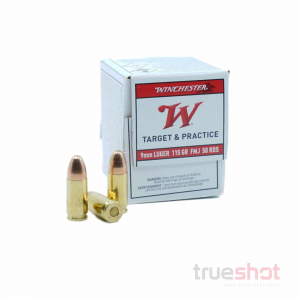 Winchester - Target & Practice - 9mm - 115 Grain - FMJ