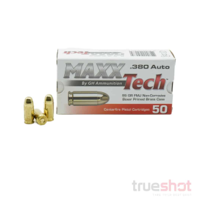 Maxxtech - 380 Auto - 95 Grain - FMJ