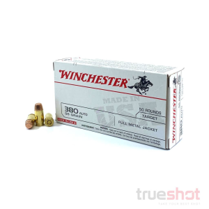 Winchester - 380 Auto - 95 Grain - FMJ - Free Shipping