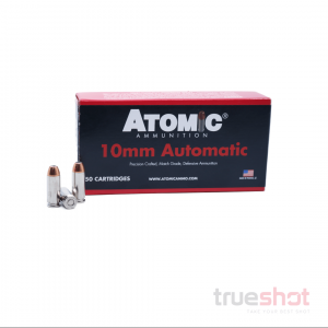 Atomic Ammo - 10mm Auto - 180 Grain - Bonded Match - HP