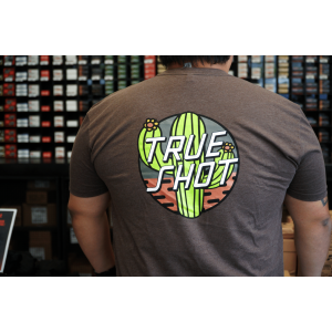 True Shot - "Earth" OG Cactus T-Shirt - Cafe Brown
