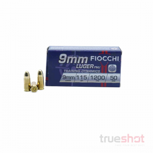 Fiocchi - Training Dynamics - 9mm - 115 Grain - FMJ