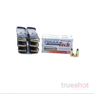 Bundle Deal: 6 17 Round ETS Glock Mags and 100 Rounds of Maxxtech 9mm