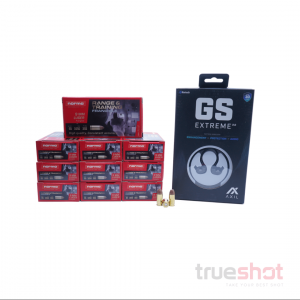 Bundle Deal: Axil GS2 and 500 Rounds Norma 9mm (65 Grain)