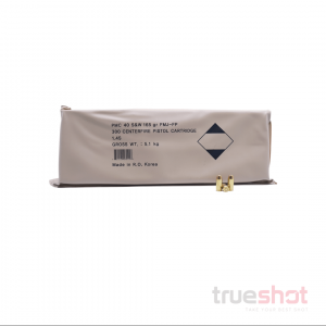 PMC - Bronze - 40 S&W - 165 Grain - FMJ - Battle Pack