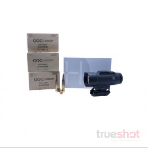 Bundle Deal: Hawke Optics 6x36 Rifle Prism Sight and 200 Rounds of GGG 5.56