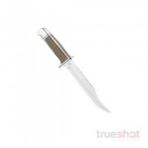 Buck - 120 General Bowie - O.D. Green Micarta - S35VN - Satin - 7.37"