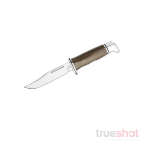 Buck - 117 Brahma - O.D. Green Micarta Pro/Aluminum - S35VN - Satin - 4.5"
