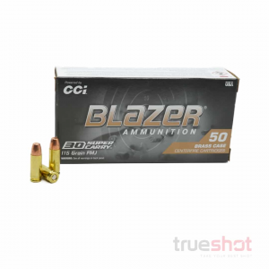 CCI - Blazer - 30 Super Carry - 115 Grain - FMJ