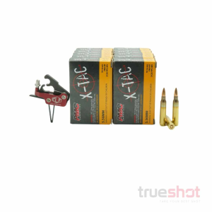 BUNDLE DEAL: Elftmann Tactical Straight Legacy Match Drop in AR-15 Trigger and 200 Rounds of Ammo