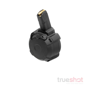 Magpul - PMAG D-50 GL9 PCC - 9mm - 50 Round - Black - Polymer Drum Magazine