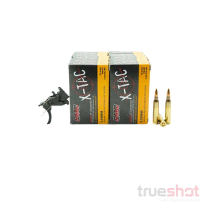 BUNDLE DEAL: Hiperfire Hipertouch Reflex Single Stage Curved AR-15 Trigger and 200 Rounds of Ammo