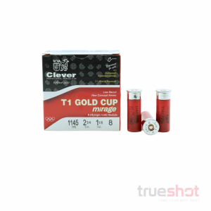 Clever - Mirage Super Target T1 Low Recoil - 12 Gauge - #8 Shot - 2.75" - 1-1/8 Oz. - 1250 FPS