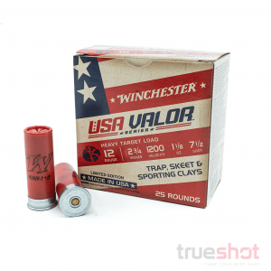 Winchester - USA Valor - 12 Gauge - #7.5 Shot - 2.75" - 1-1/8 oz. - 1200 FPS