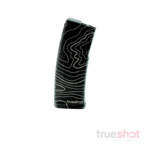 True Shot x Magpul - PMAG 30 AR/M4 Gen M2 MOE 223/5.56 30 Round Black Topo Polymer Magazine