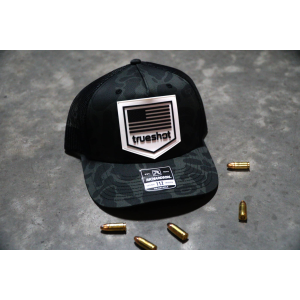 True Shot - Flag Patch Hat Sable Camo / Black