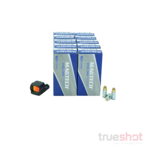 Cci|Magtech|Maxxtech|Sig Sauer BUNDLE DEAL: Black Sig Sauer Romeo-X Pro Red Dot Pistol Sight and 500 Rounds of Ammo - Magtech 9mm 115 Grain Steel - $499.06 at True Shot Ammo