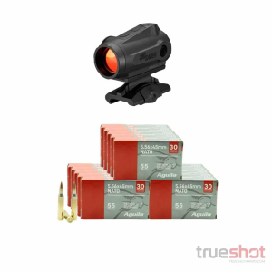 Sig Sauer Romeo5 Gen II Elite Red Dot Sight AR-15 Bundle with 300 Rounds Ammo
