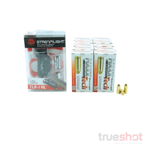 Streamlight TLR-1 Pistol Light Bundle 9mm Ammo 500 Rounds