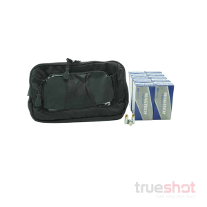 Cci|Magtech|Maxxtech|Vertx BUNDLE DEAL: Black Vertx Socp Tactical Fanny Pack and 500 Rounds of Ammo - Magtech 9mm 115 Grain Steel - $206.19 at True Shot Ammo