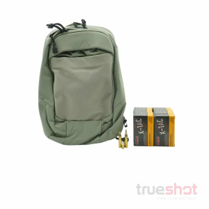 BUNDLE DEAL: Grey Vertx Urban Ghost Backpack and 200 Rounds of Ammo - PMC 5.56 62 Grain