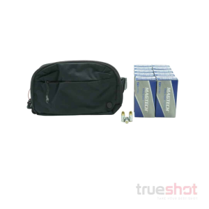 Cci|Magtech|Maxxtech|Vertx BUNDLE DEAL: Black Vertx Everyday Fanny Pack 2.0 and 500 Rounds of Ammo - Magtech 9mm 115 Grain Steel - $173.46 at True Shot Ammo
