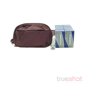 Cci|Magtech|Maxxtech|Vertx BUNDLE DEAL: Red Vertx Every Day Fanny Pack 2.0 and 500 Rounds of Ammo - Magtech 9mm 115 Grain Steel - $173.46 at True Shot Ammo
