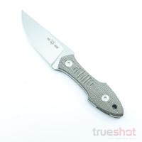 GiantMouse - GMF3 - Green - Micarta - Satin - N690 - 3.25"