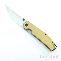 GiantMouse - ACE Clyde - Stonewash Brass - Satin - ELMAX - 3"