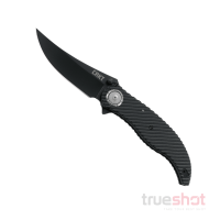 CRKT - Clever Girl - Black - G-10 - D2 - 4.00"