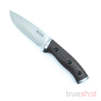 Buck - 863 Selkirk - Brown Micarta - 420HC - 4.62"