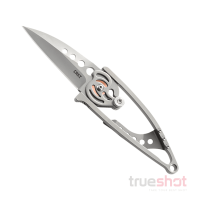 CRKT - Van Hoy Snap Lock - Gray - Stainless Steel - 420J2 - 2.50"